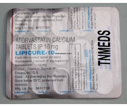 Lipicure 10   tablets    15s pack 
