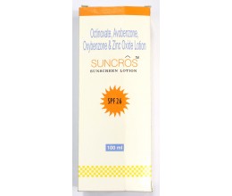 Suncros sunscreen lotion 100ml