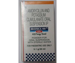 Moxclav ds 457mg   suspension  30ml