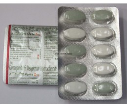 Amaryl m forte 2mg tablet   10s pack 
