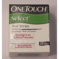 Onetouch select test strips 25s