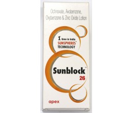 Sunblock 26   lotion  60ml