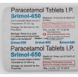 Srimol 650mg   tablets  15s
