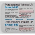 Srimol 650mg   tablets  15s