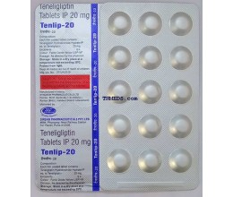 Tenlip 20mg tablets 10s pack