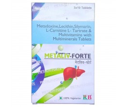 Metaliv forte tablets 10s pack