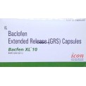 Bacfen xl 10mg tablets 10s pack