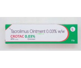 Crotac 0.03% ointment 15gm