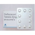 Dyslone 6mg tablets 10s pack