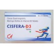 Cisfera d3 tablets 10s pack