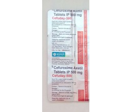 Cefuday 500mg tablets 10s pack
