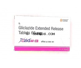 Xzid 60 xr  pack of 10 tablets