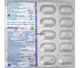 Pco 360 tablets 10s pack