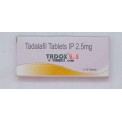 Tadox 2.5mg tablet   10s pack 