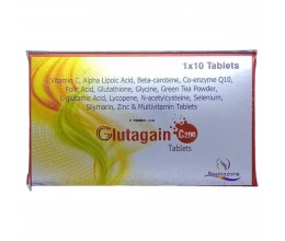 Glutagain c 200mg capsule   10s pack 